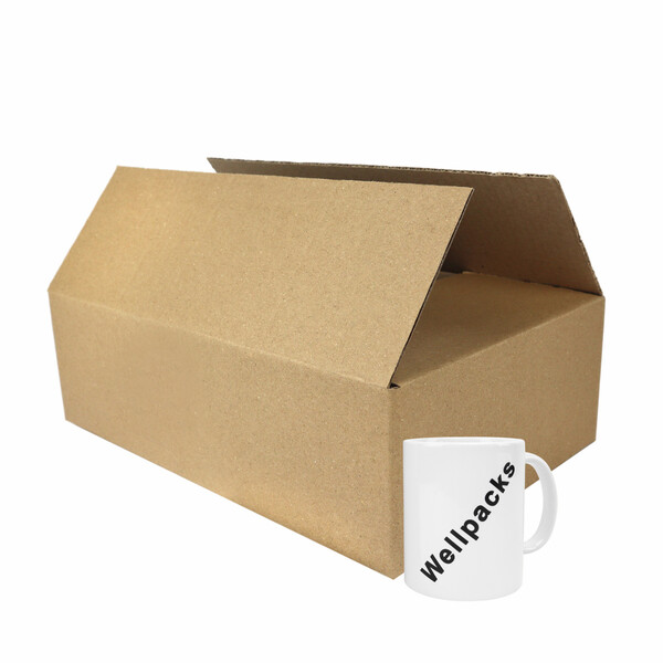 Коробка для посилок 360х240х110 мм бурий 20 шт./