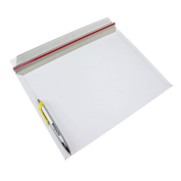 Кур'єрський картонний конверт 336х250 мм C4+ білий 50 шт./