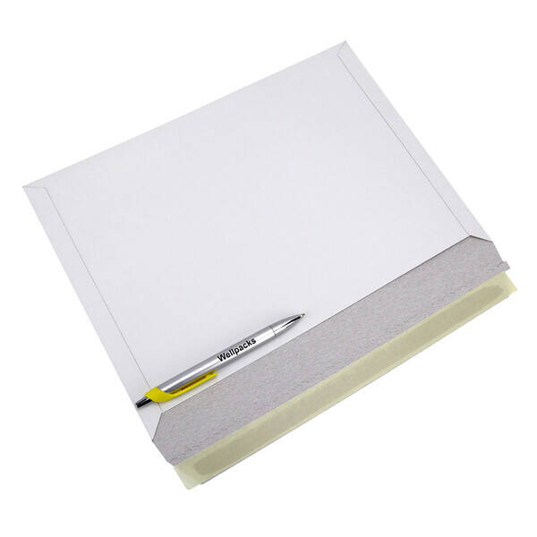 Курьерский картонный конверт 325х235 мм C4 белый 50 шт./