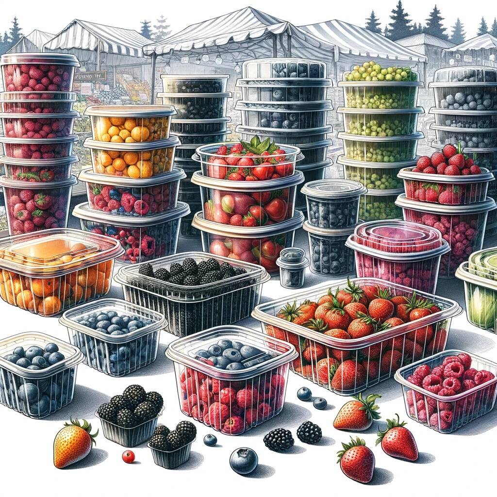 Купить контейнеры для ягод от производителя
